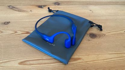The Shokz OpenRun headphones tested by our Live Science fitness writer