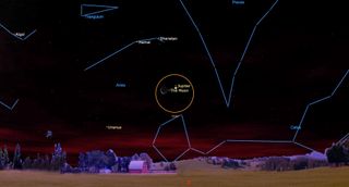 night sky June 2023