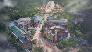 Disney World Monstropolis Concept
