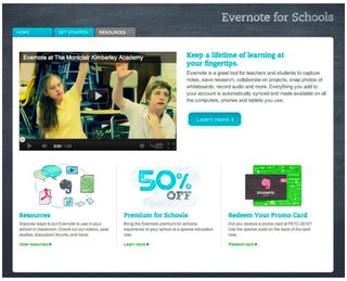 Evernote For Schools Site: Resource for Using Evernote in Education