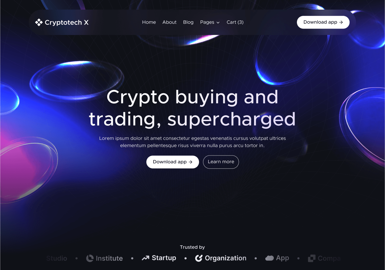 Crypto Webflow Theme