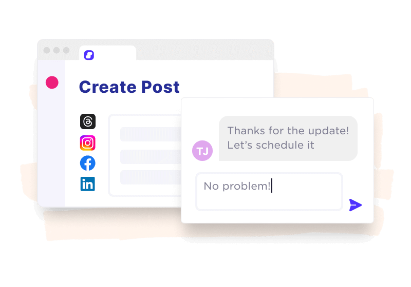 Collaborate for Threads with Sked Social