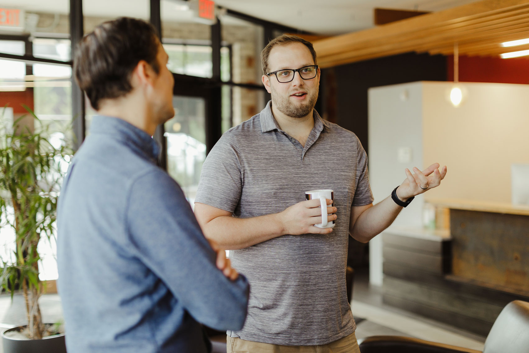 Consultant explaining the difference between production software and prototypes