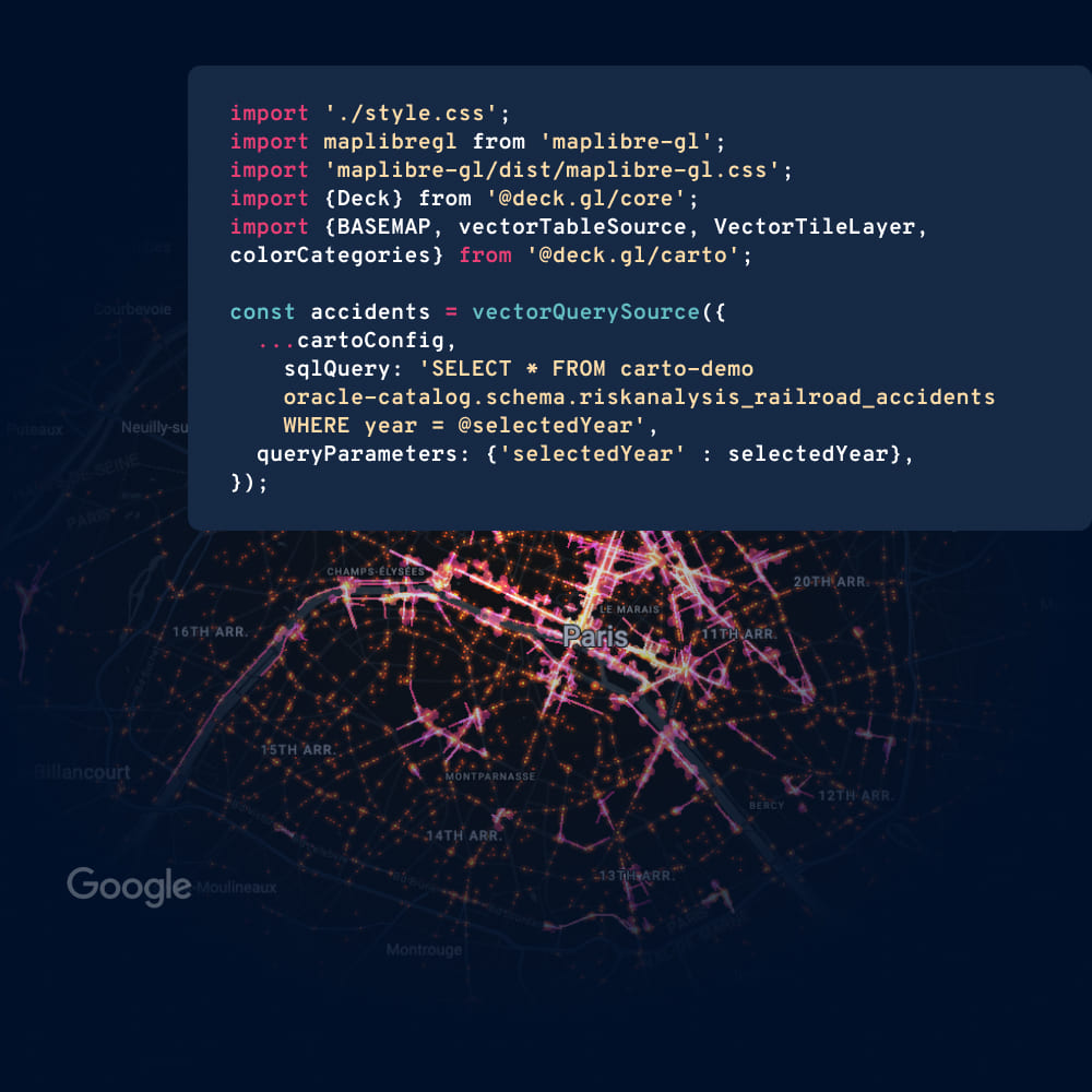 Illustration showing code