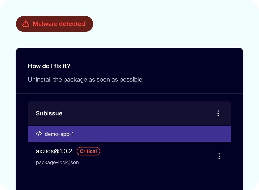 Aikido malware detection