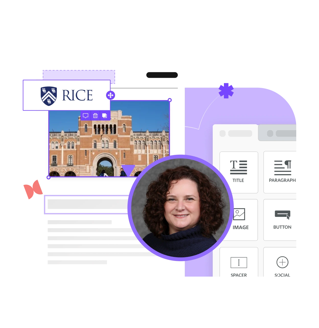 Rice University: Designing emails 85% faster