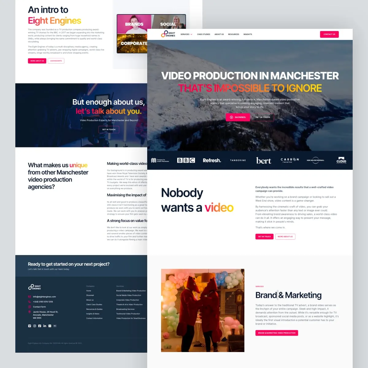 Web Design Screenshot for Rosie Glow