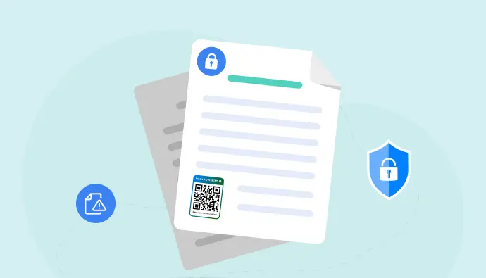 A security guard is scanning an event ticket QR Code to protect it from trespassers.