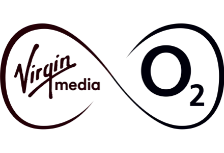 Virgin Media logo.