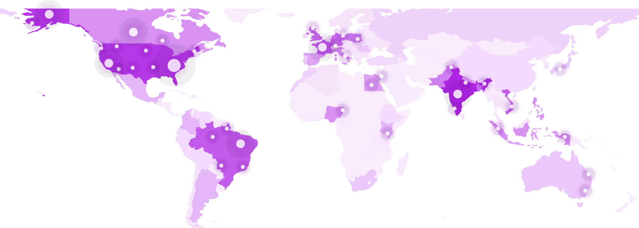 daily.dev geographies