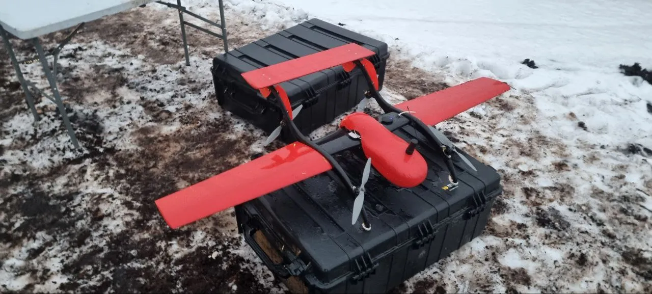 FIXAR 007 NG UAV performing large scale environmental monitoring mission with LiDAR sensor