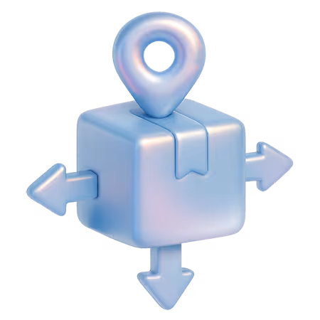 distribution vector icon