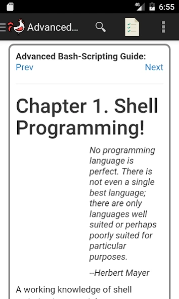 Advanced Bash Scripting Guide 1.17 Screenshot