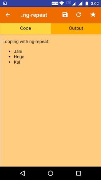AngularJs Tutorial:Code&Editor 1.0.8 Screenshot