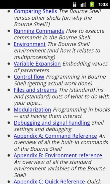 BASH Scripting Guide 2.0 Screenshot