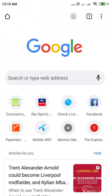 Google Chrome Google Chrome