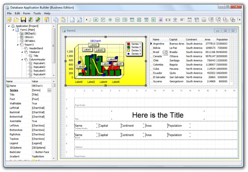 Database Application Builder 4.9.0.490 Screenshot