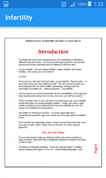 Hidden Secrets of Infertility 3.0 Screenshot