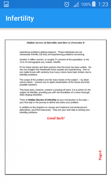 Hidden Secrets of Infertility 3.0 Screenshot