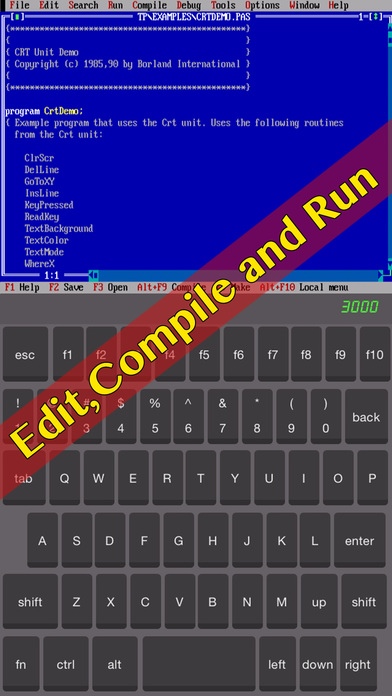 iTurbo Pascal 1.0.1 Screenshot