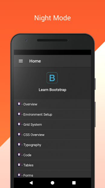 Learn Bootstrap 4 - Bootstrap Tutorials Offline 2.4 Screenshot