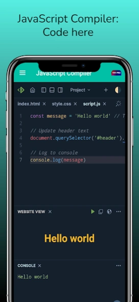 Learn JavaScript Programming 1.0.1 Screenshot