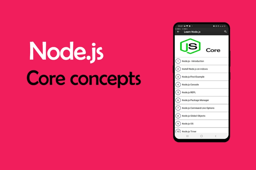 Learn Node.js | Express.js 1.4 Screenshot