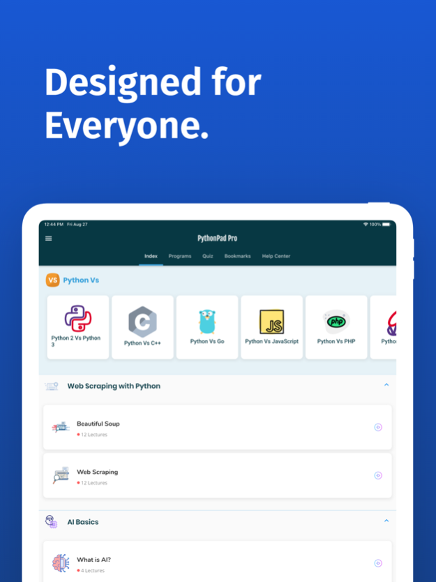 Learn Python 3 Programming PRO 1.8.2 Screenshot