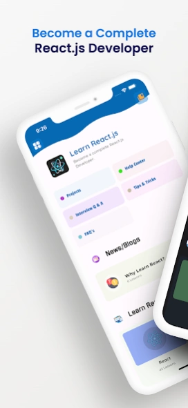 Learn React Offline, Reactjs 1.5.11 Screenshot