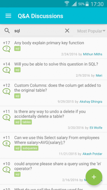 Learn SQL 3.7.2 Screenshot