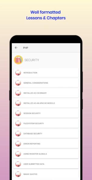 PHP Documentation (Learn PHP) 2.3 Screenshot