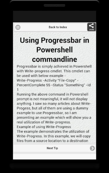 Powershell Tips 7.0 Screenshot