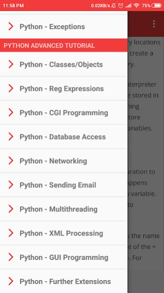 Python 3 Tutorials | Learn Pyt 3 Screenshot