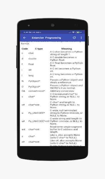 Python Advanced 1.0.4 Screenshot