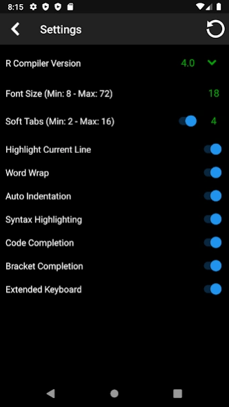 R Programming Compiler 4.7 Screenshot