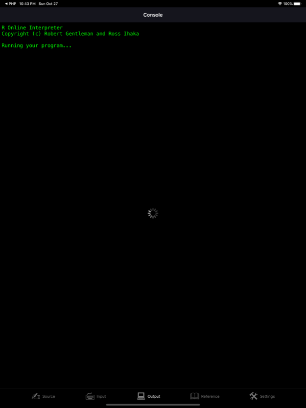 R Programming Language 13.0 Screenshot