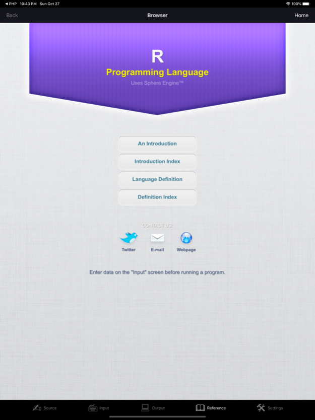 R Programming Language 13.0 Screenshot