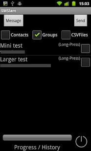 SMSlam 1.4.8 Screenshot