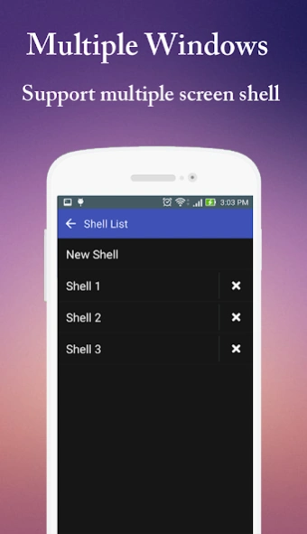 Terminal, Shell for Android Screenshot