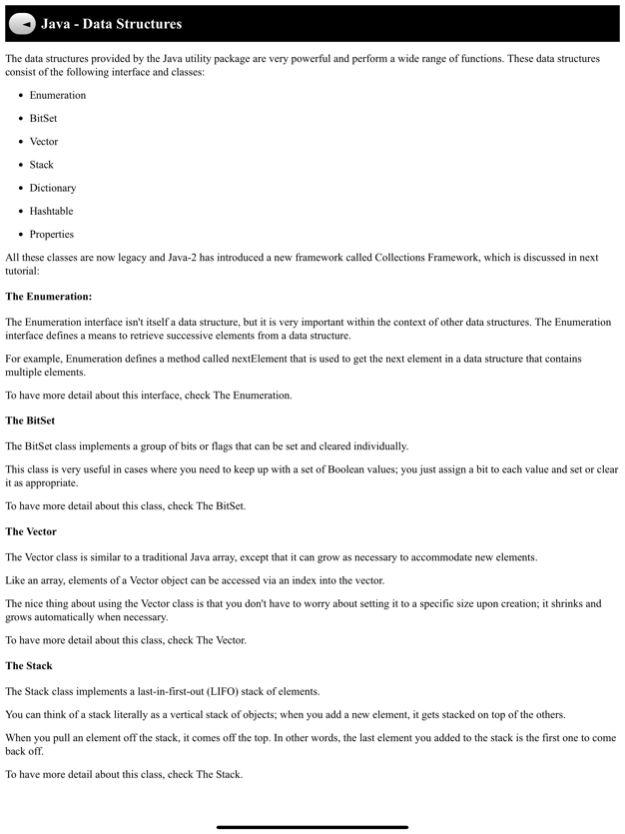 Tutorial for JAVA Programming 1.3 Screenshot