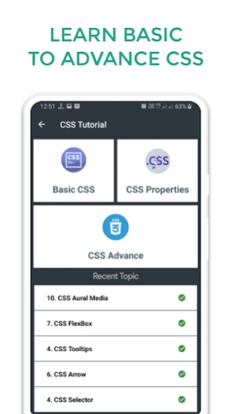 Learn Web Development - HTML & 1.4 Screenshot