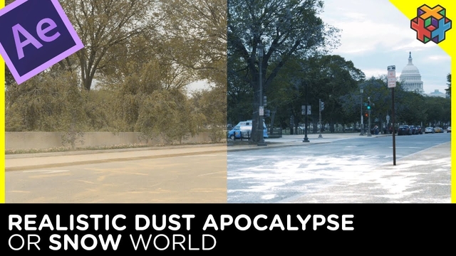 Create a Dusty Wasteland OR a Snowy Scene