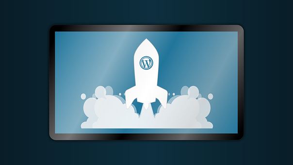 Wordpress, Marketing, Rocket, Tablet