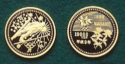長野オリンピック記念 第1次 10,000円金貨幣