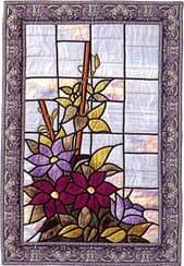 ステンドグラスキルト