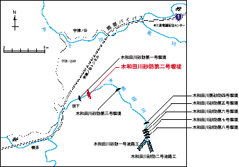 木和田川砂防二号堰堤