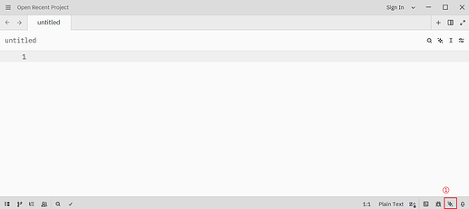 打开AI对话窗口
