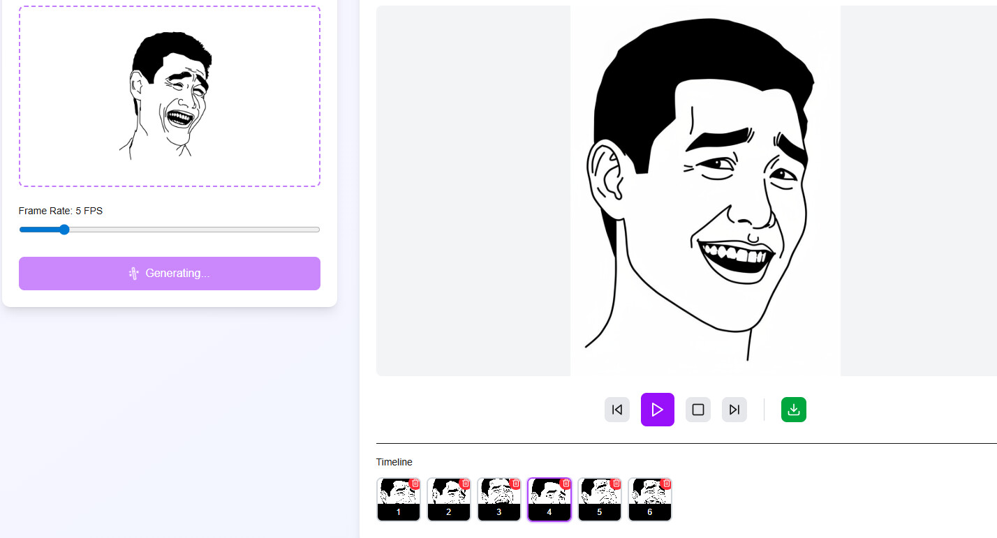 NanoMotion App Screenshot