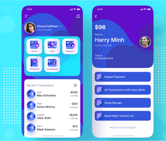 Mobile apps UI/UX Design