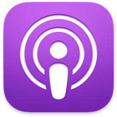 Symbol der Apple Podcasts-App